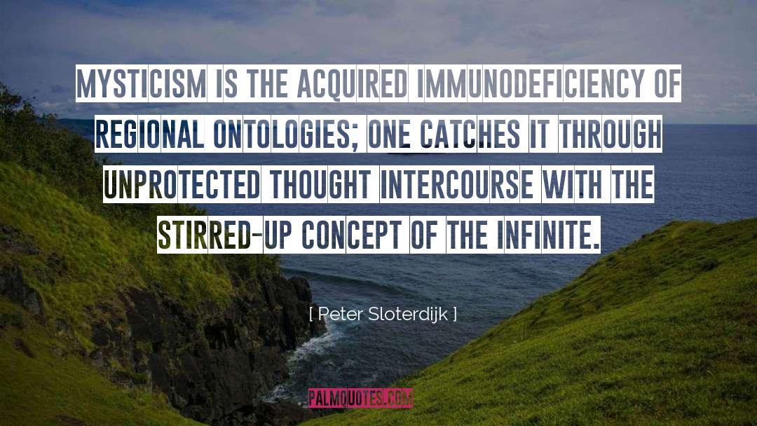 Infinite Thoughts quotes by Peter Sloterdijk