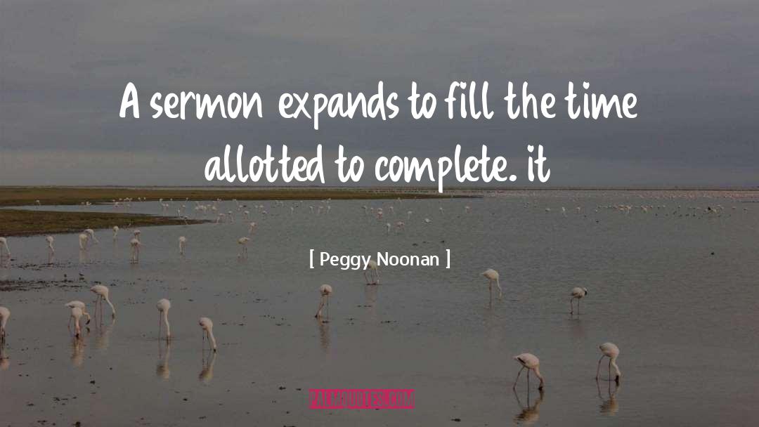 Infinite Time quotes by Peggy Noonan