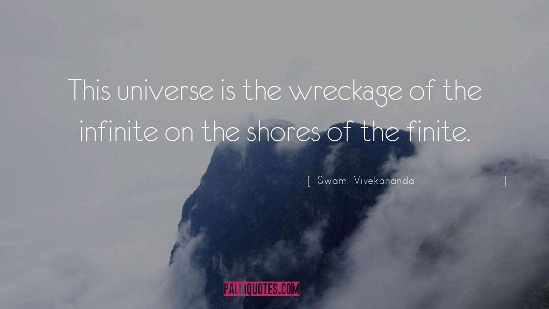 Infinite Universe quotes by Swami Vivekananda