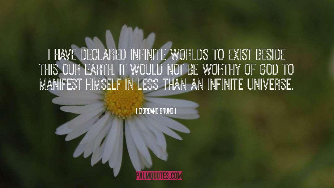 Infinite Universe quotes by Giordano Bruno