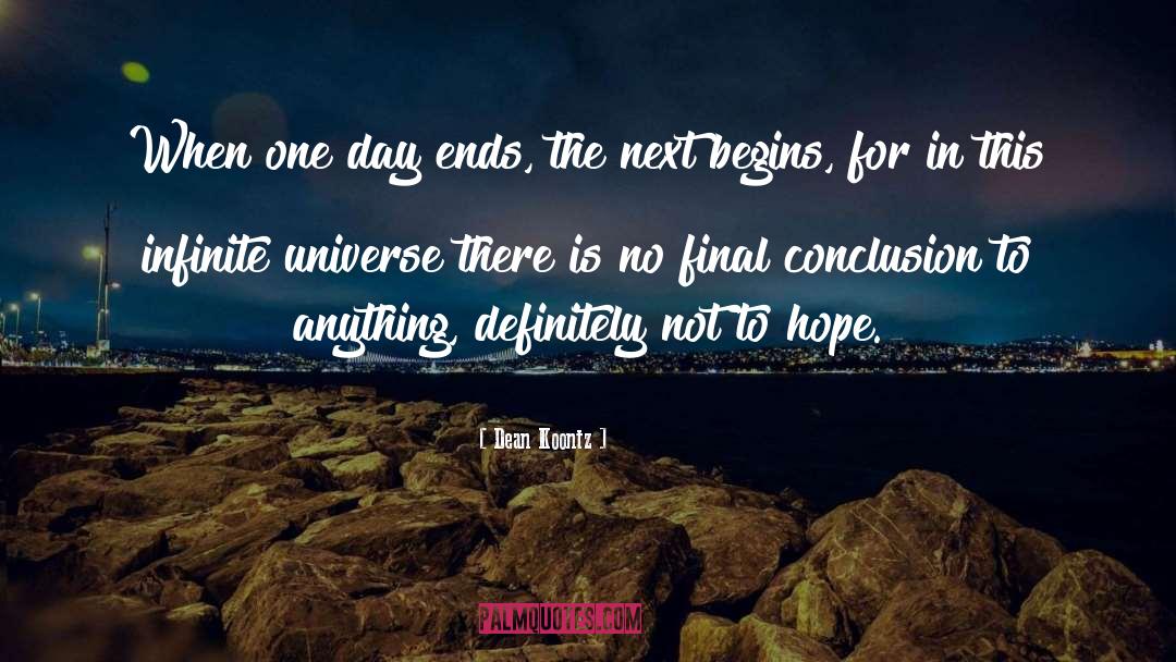 Infinite Universe quotes by Dean Koontz