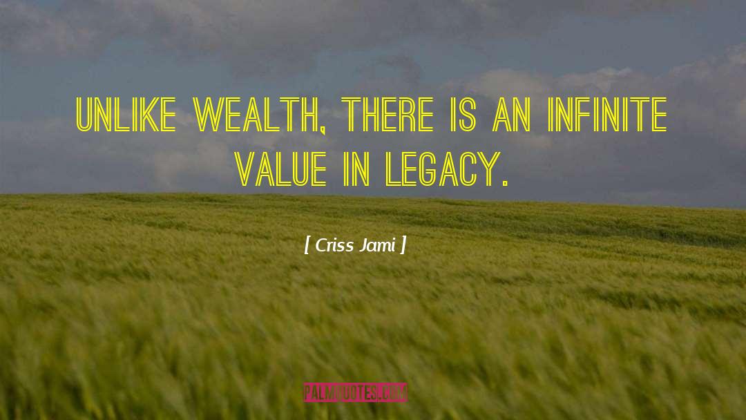 Infinite Value quotes by Criss Jami