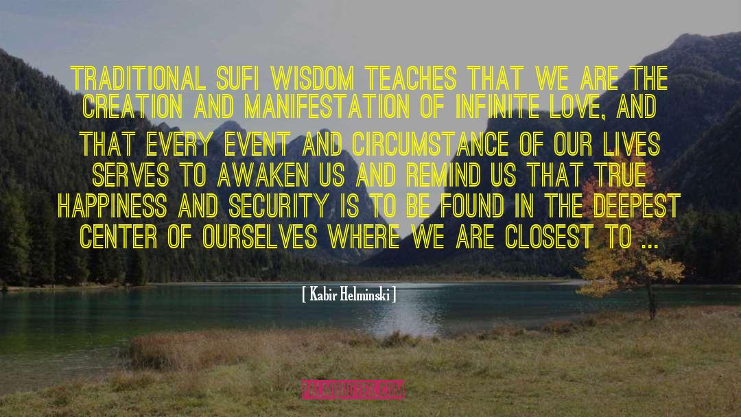 Infinite Wilderness quotes by Kabir Helminski