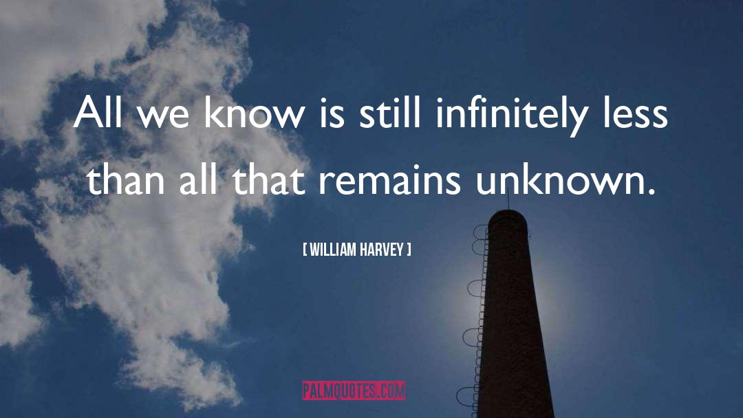 Infinitely quotes by William Harvey