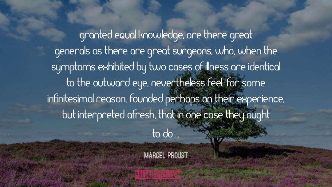 Infinitesimal quotes by Marcel Proust