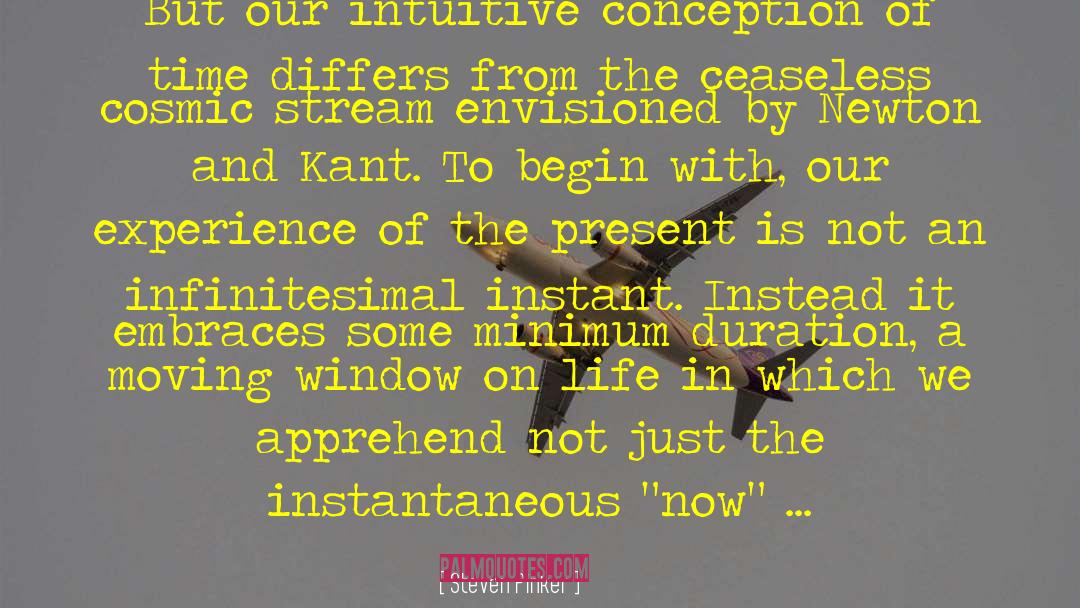 Infinitesimal quotes by Steven Pinker