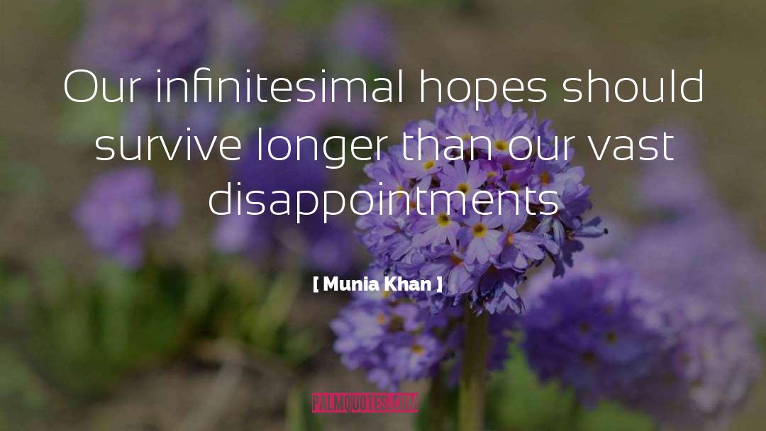 Infinitesimal quotes by Munia Khan