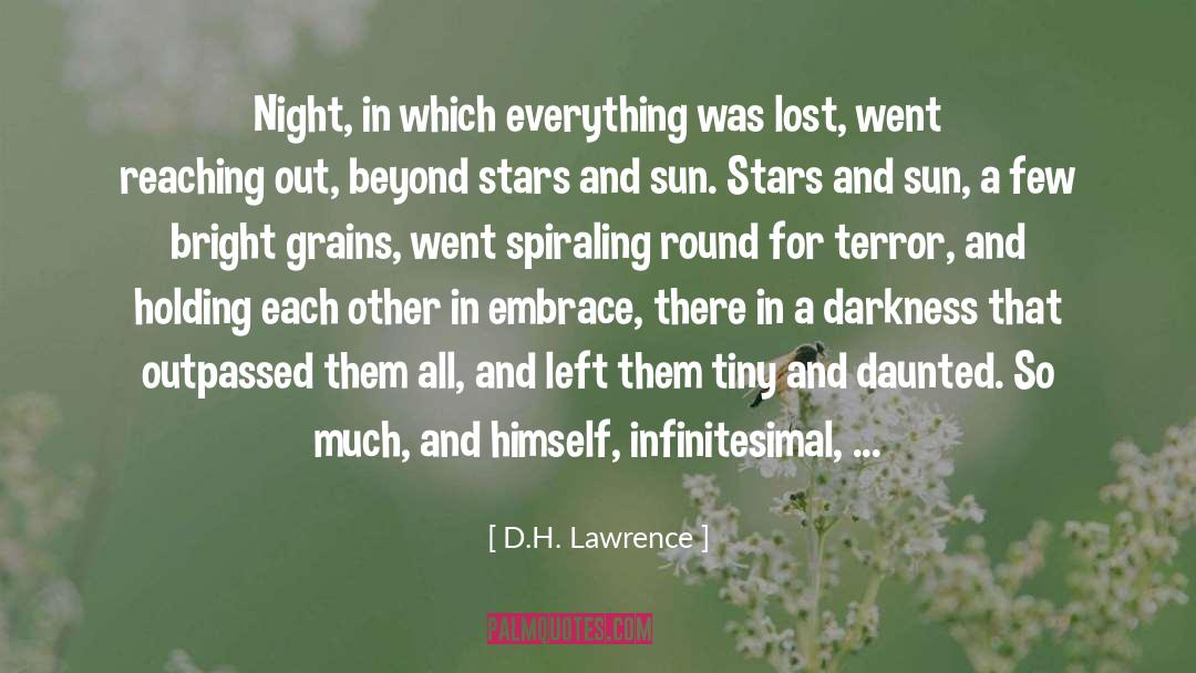 Infinitesimal quotes by D.H. Lawrence