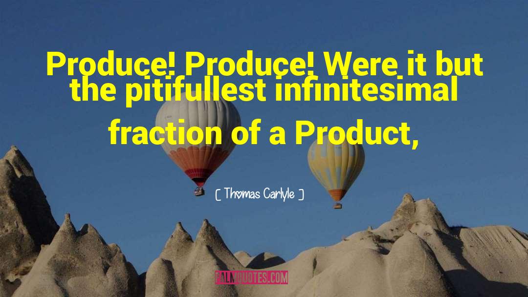 Infinitesimal quotes by Thomas Carlyle