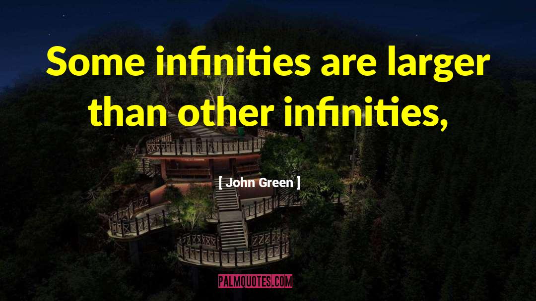 Infinities quotes by John Green