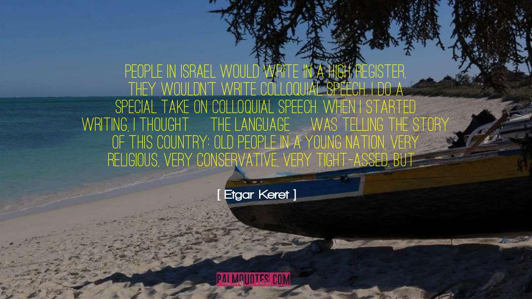 Inflected Language quotes by Etgar Keret