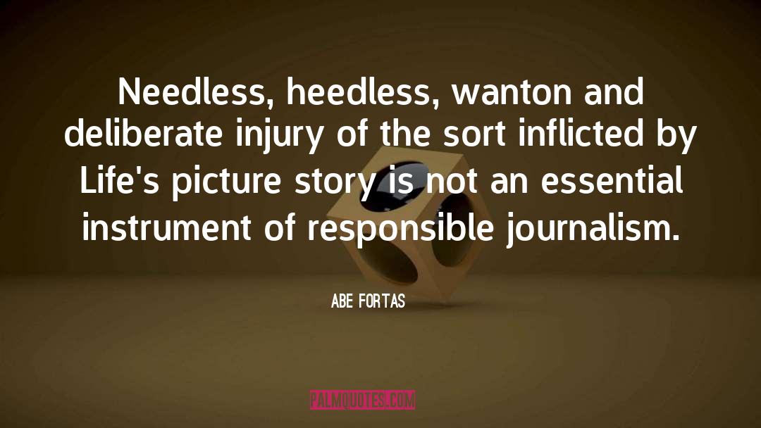 Inflicted quotes by Abe Fortas