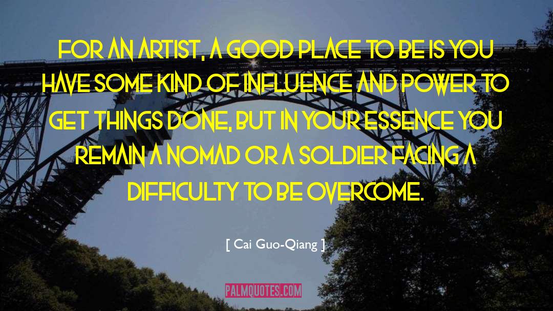 Influence And Power quotes by Cai Guo-Qiang
