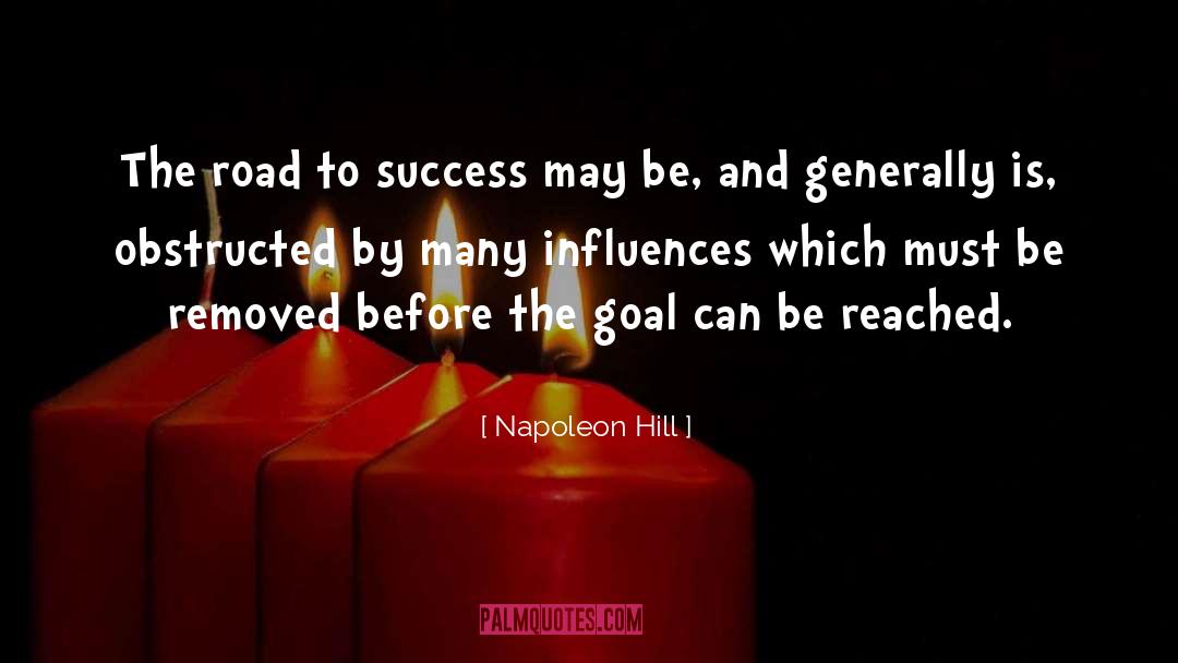 Influences quotes by Napoleon Hill