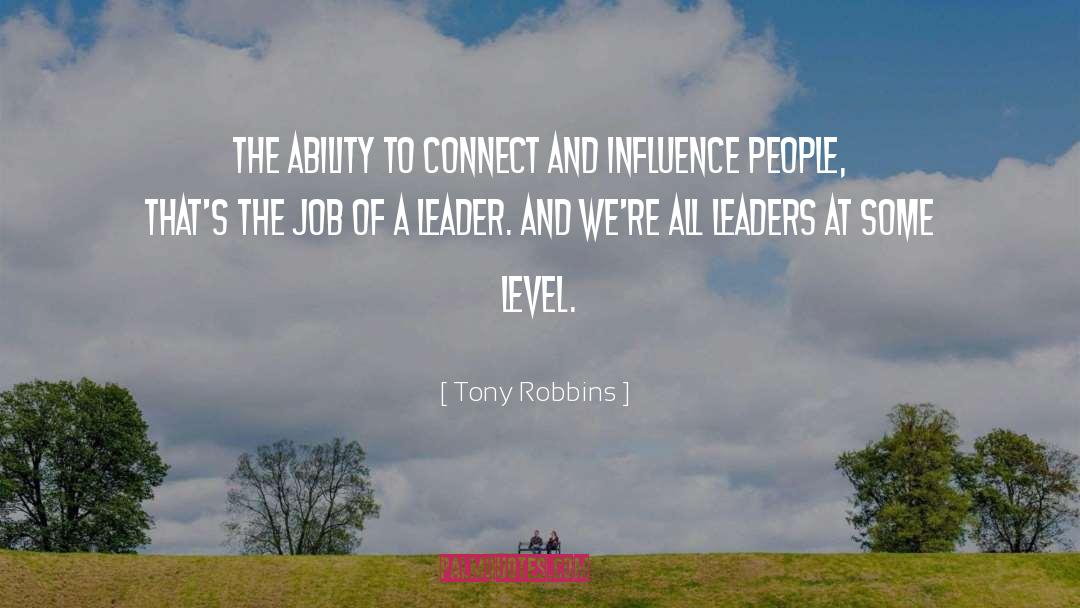 Influencing People quotes by Tony Robbins