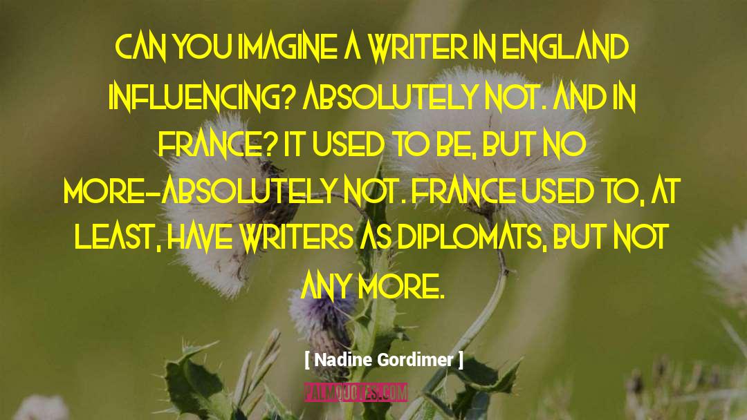 Influencing quotes by Nadine Gordimer