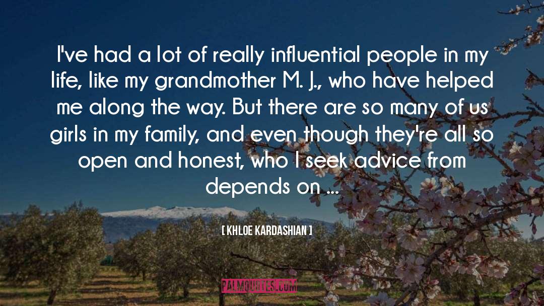 Influential People quotes by Khloe Kardashian