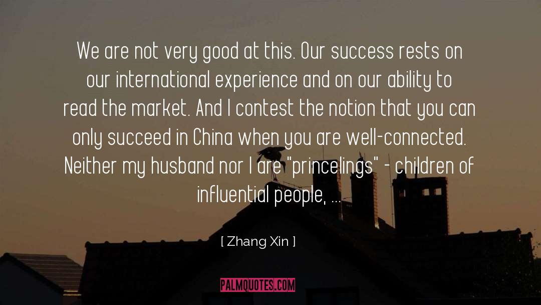 Influential People quotes by Zhang Xin