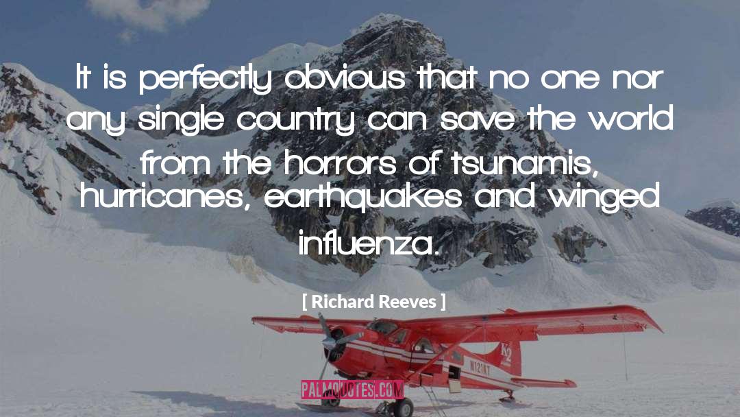 Influenza quotes by Richard Reeves