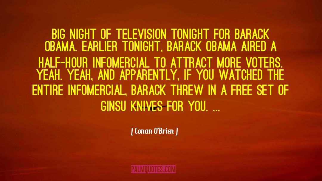 Infomercial quotes by Conan O'Brien