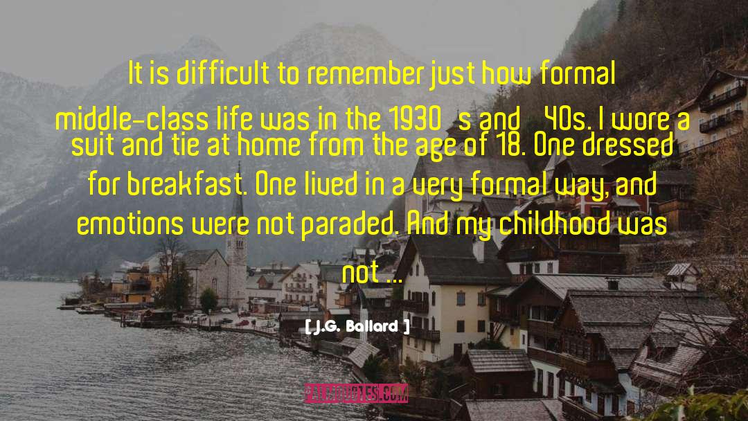 Informal And Formal Assessments quotes by J.G. Ballard