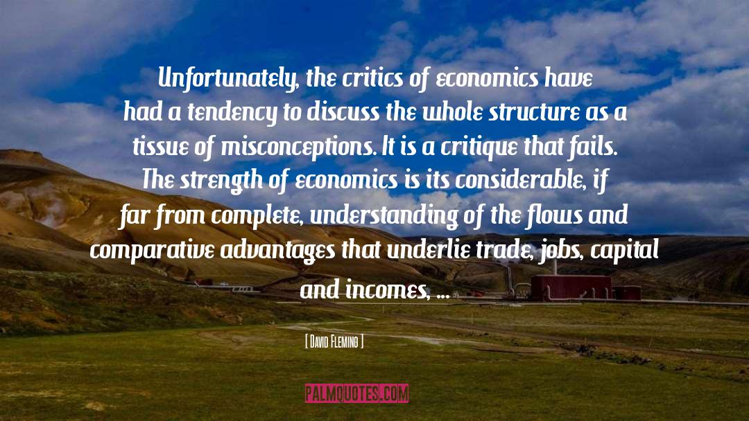 Informal Economy quotes by David Fleming