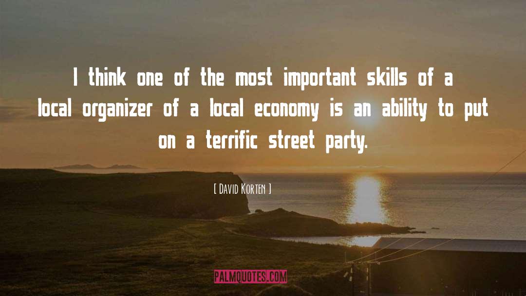 Informal Economy quotes by David Korten