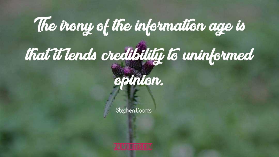 Information Age quotes by Stephen Coonts