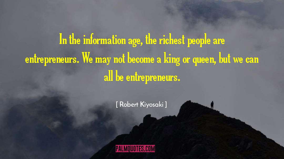 Information Age quotes by Robert Kiyosaki