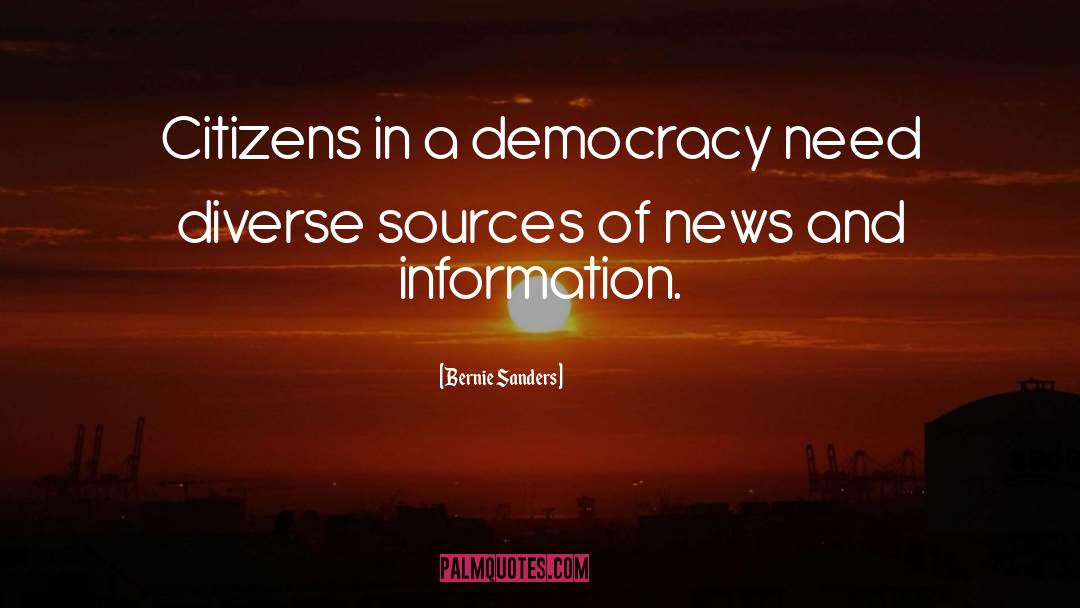 Information And Communication quotes by Bernie Sanders