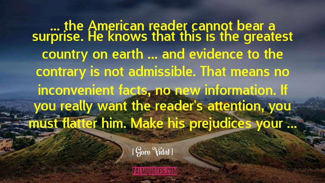 Information Availabliity quotes by Gore Vidal