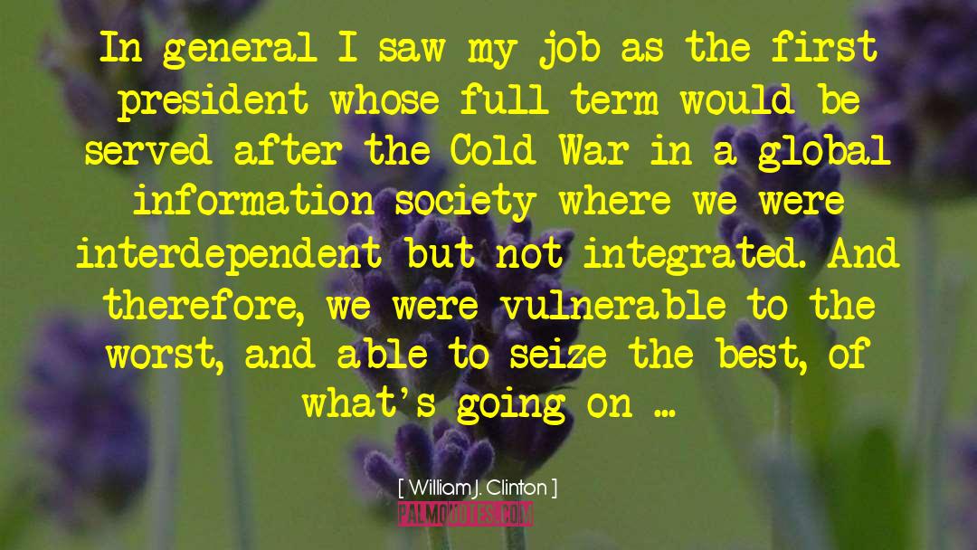 Information Design quotes by William J. Clinton