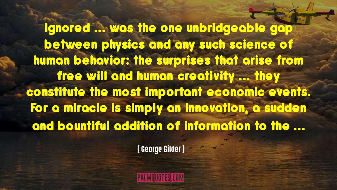 Information Ecoomy quotes by George Gilder