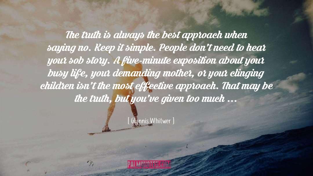 Information Explosion quotes by Glynnis Whitwer