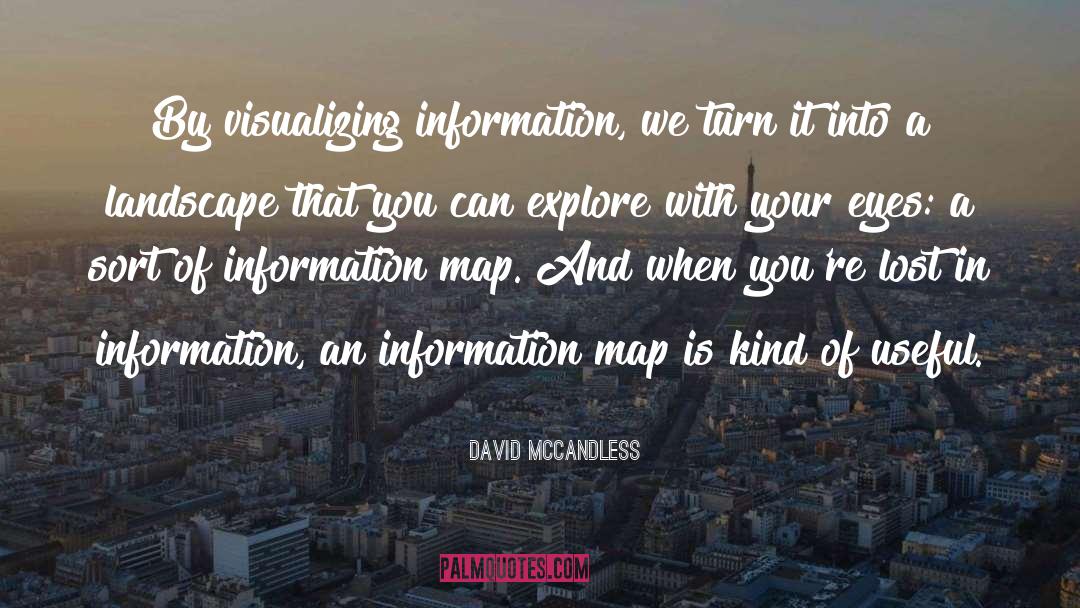 Information Explosion quotes by David McCandless