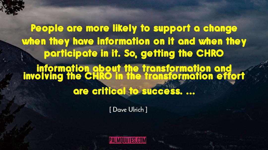 Information Explosion quotes by Dave Ulrich