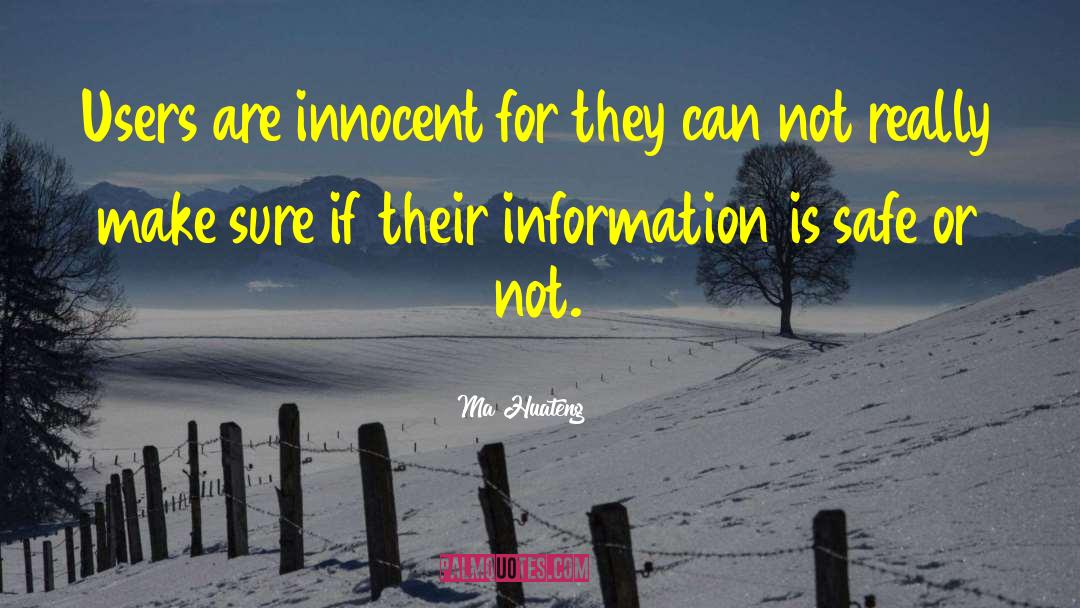 Information Flow quotes by Ma Huateng