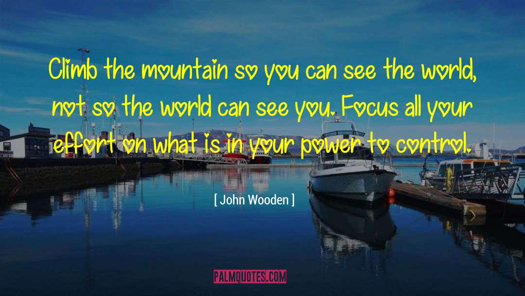 Information Is Power quotes by John Wooden