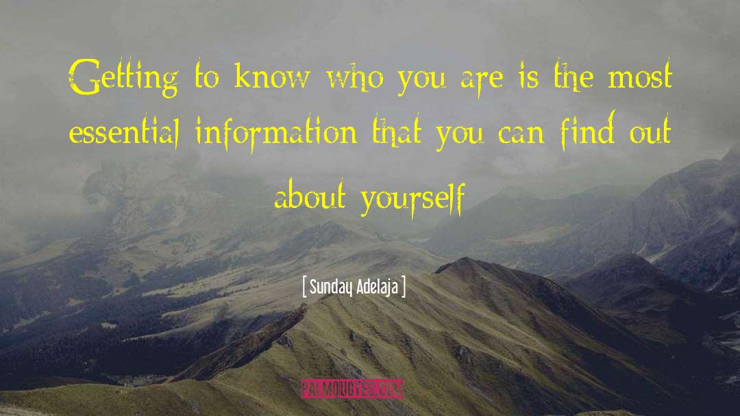 Information Knowledge quotes by Sunday Adelaja