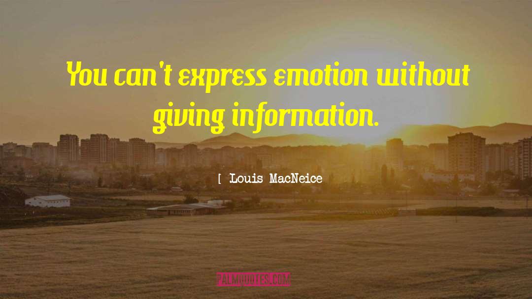 Information Processing quotes by Louis MacNeice