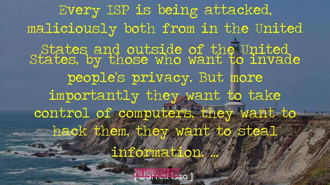 Information Processing quotes by Darrell Issa