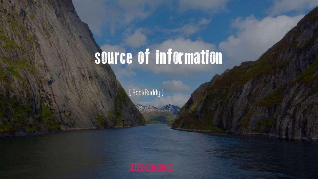 Information quotes by BookBuddy