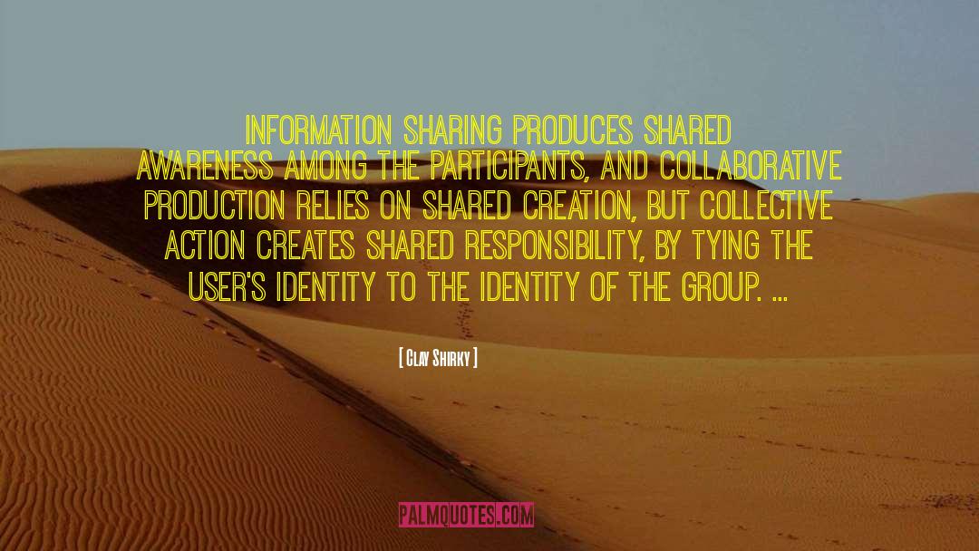 Information Sharing quotes by Clay Shirky