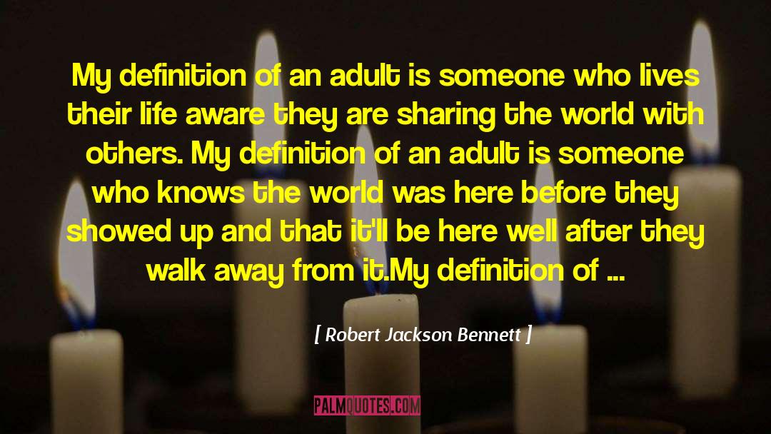 Information Sharing quotes by Robert Jackson Bennett