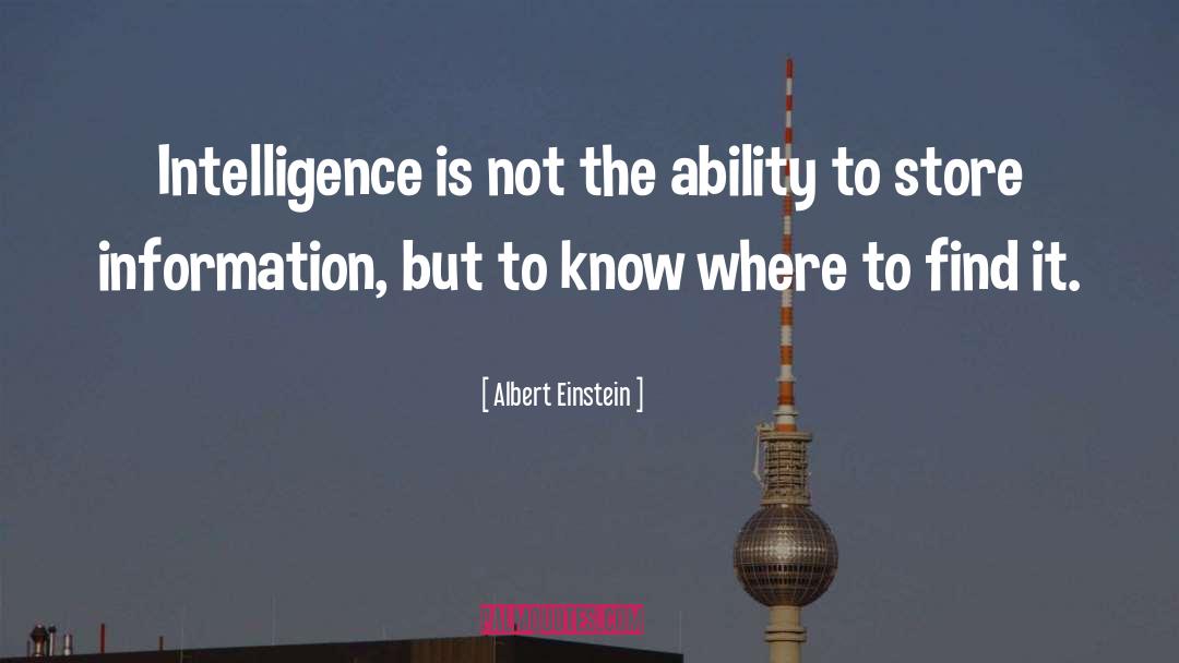 Information Superhighway quotes by Albert Einstein