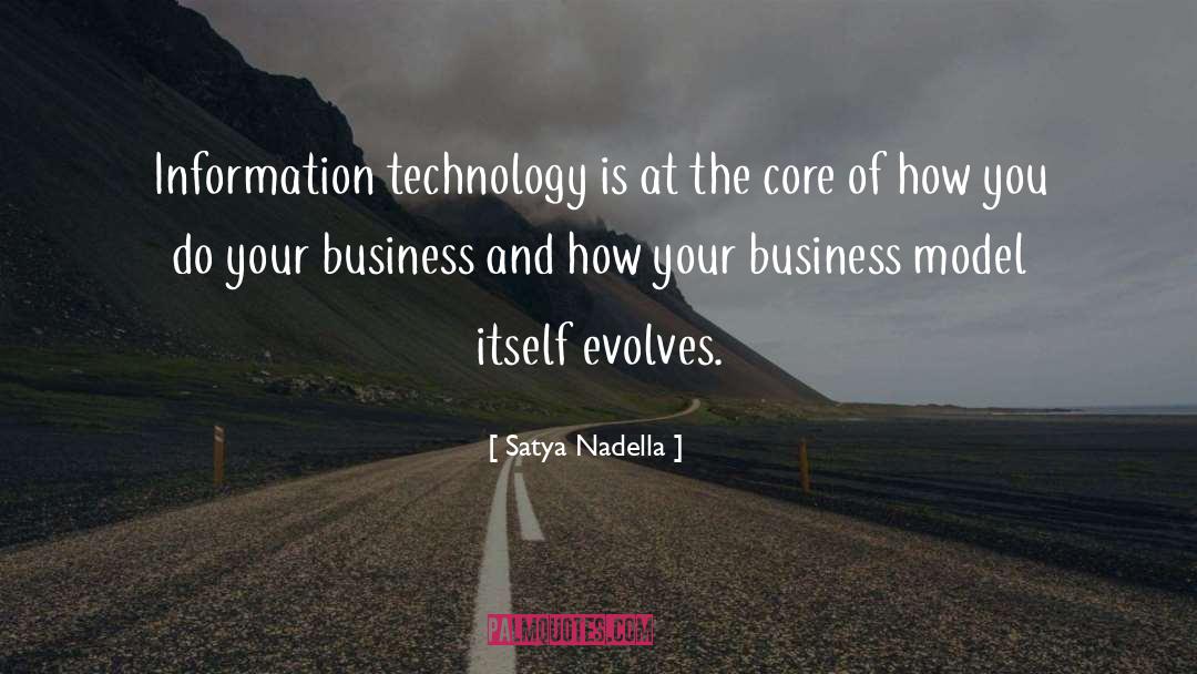 Information Technology quotes by Satya Nadella
