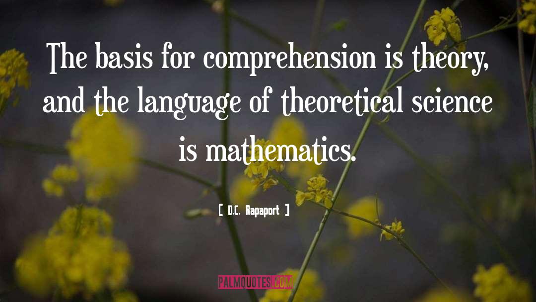 Information Theory quotes by D.C. Rapaport