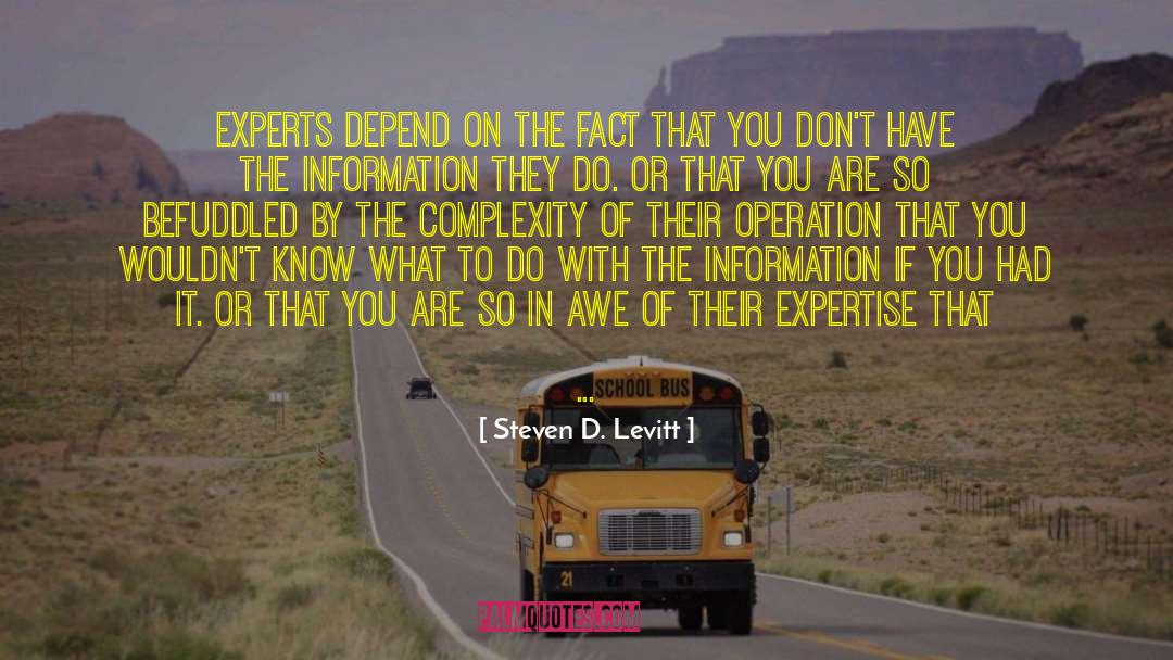 Information Theory quotes by Steven D. Levitt