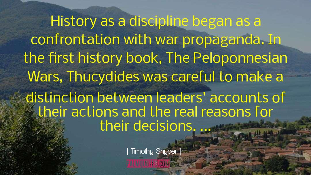Information War quotes by Timothy Snyder