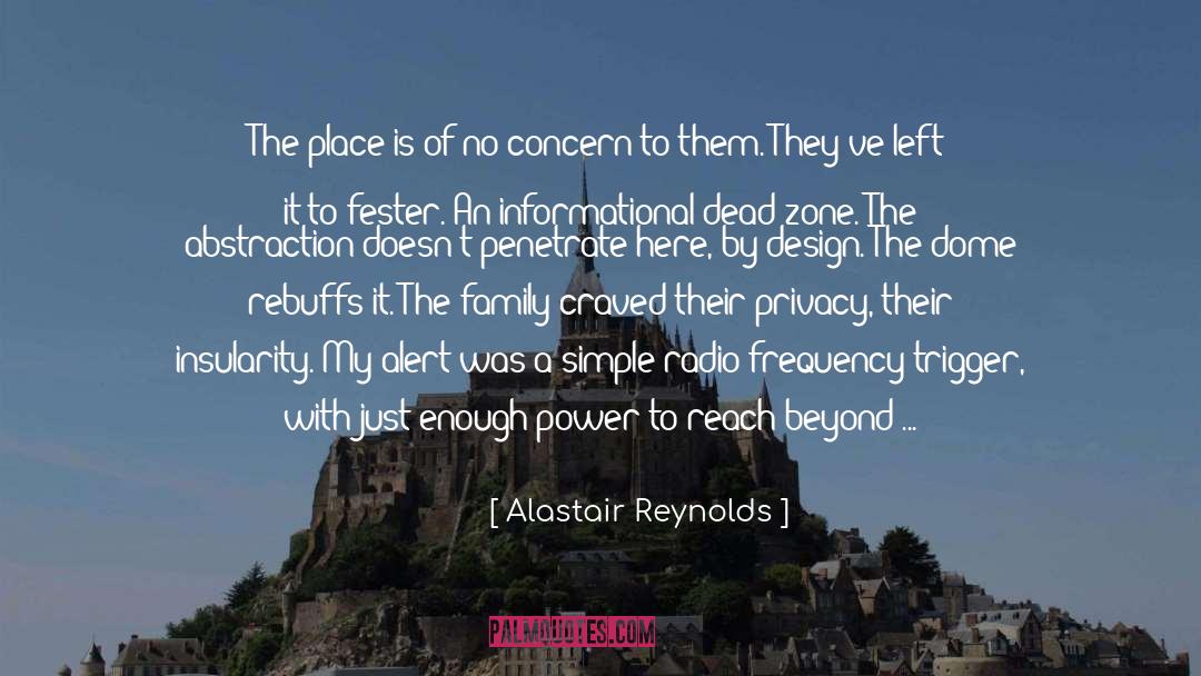 Informational quotes by Alastair Reynolds